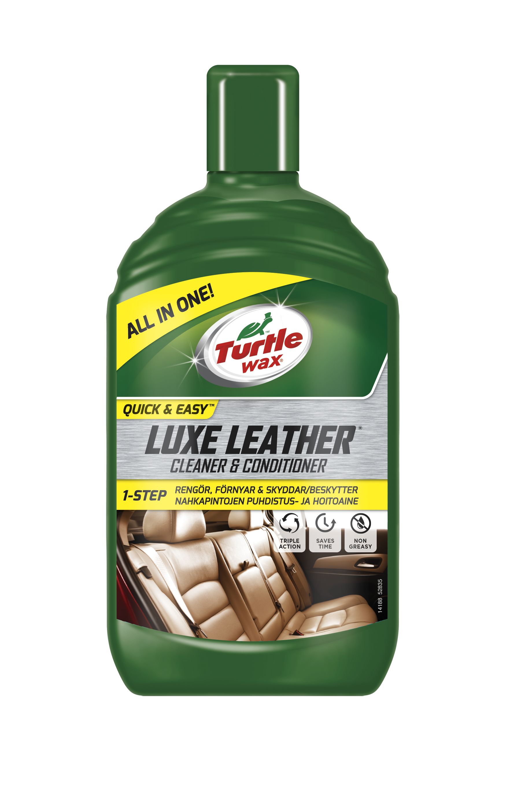 Turtle Wax Luxe Leather Komplett-Reinigung & -Pflege  