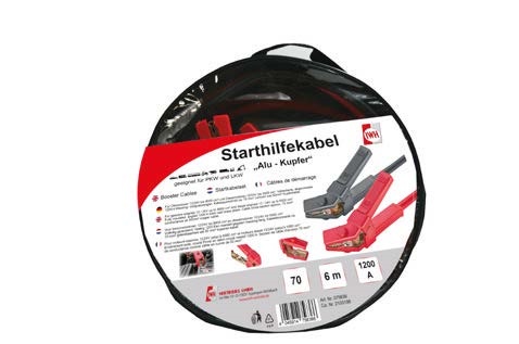 Starthilfekabel Alu-Kupfer  50 mm²  5m