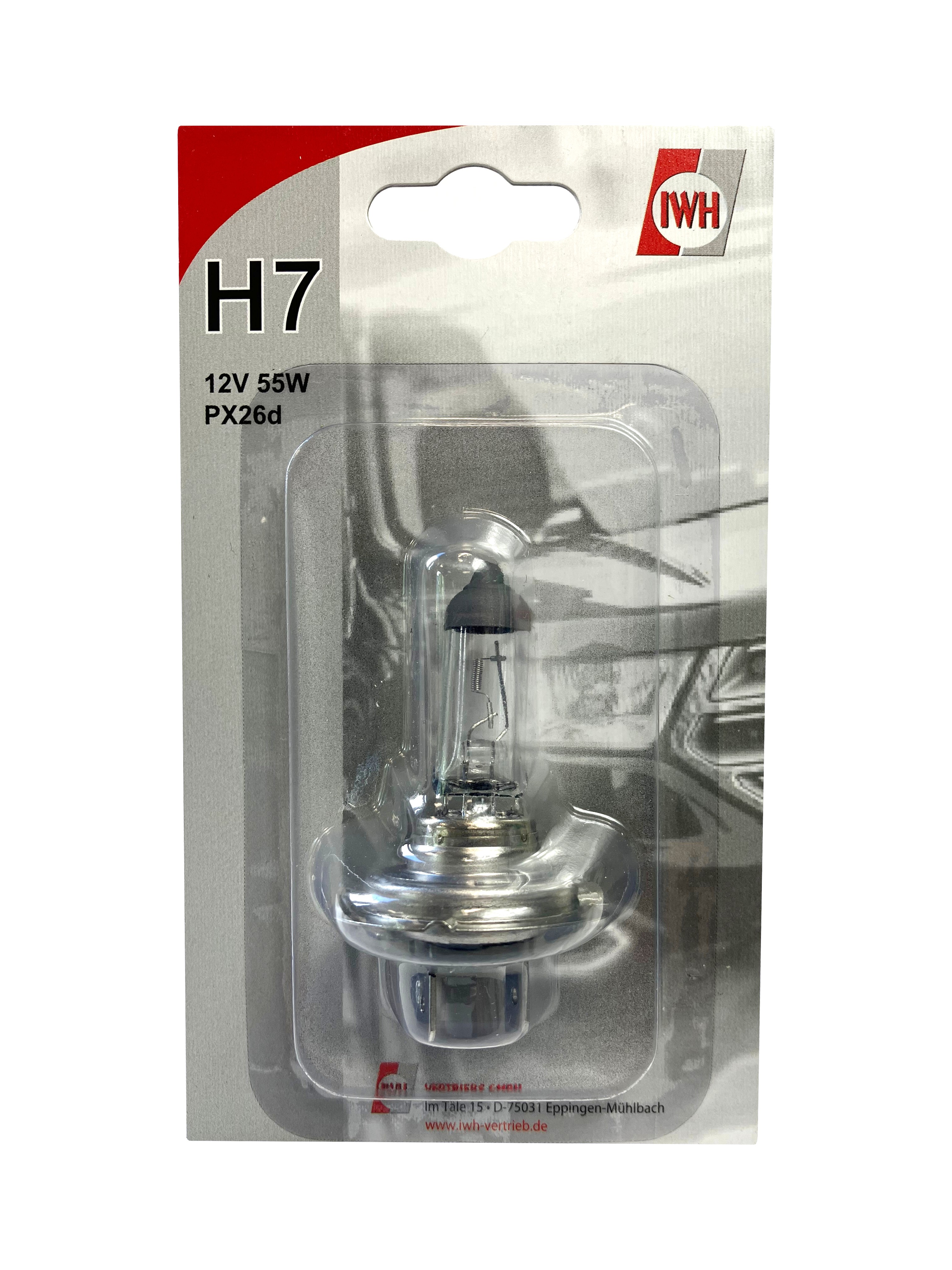 H7 Halogenlampe 12V 55W PX26d