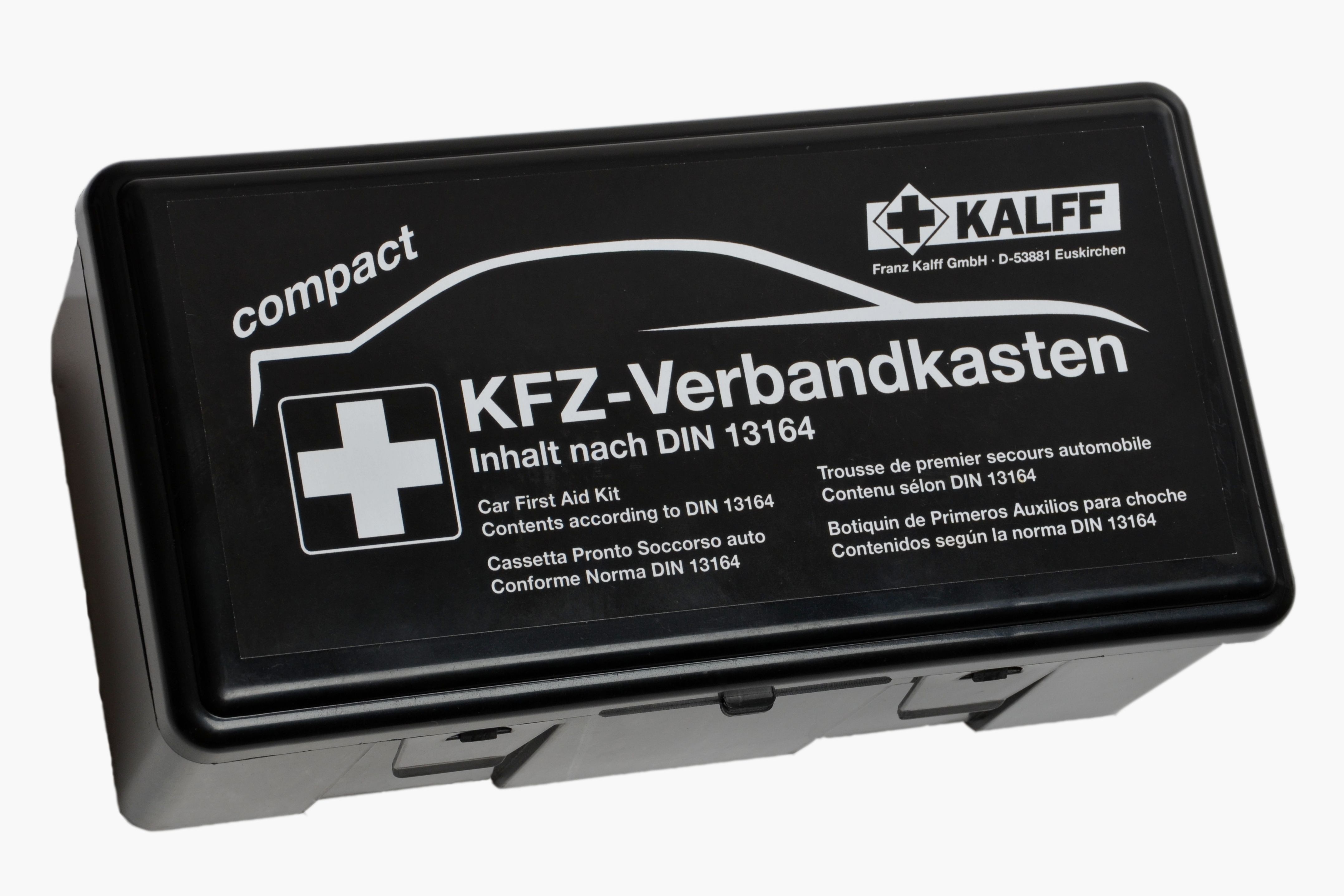 KFZ-Verbandkasten Kompakt DIN 13164:2022