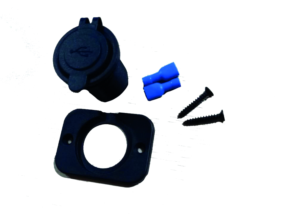USB Einbau-Steckdose 12/24 Volt