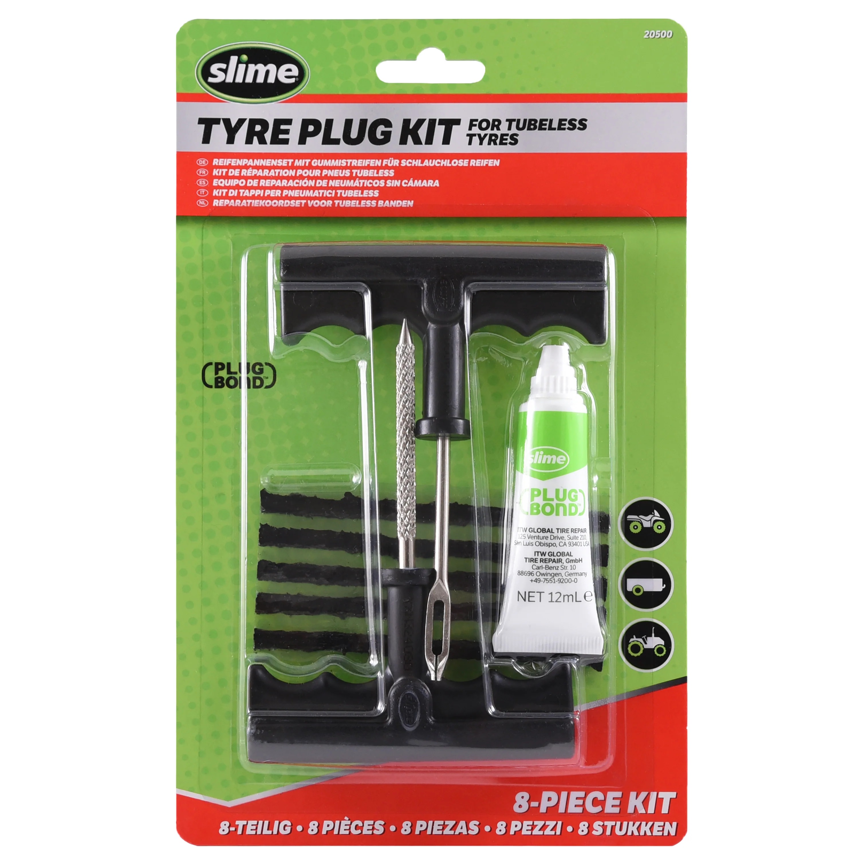 Slime Tyre Plug Kit