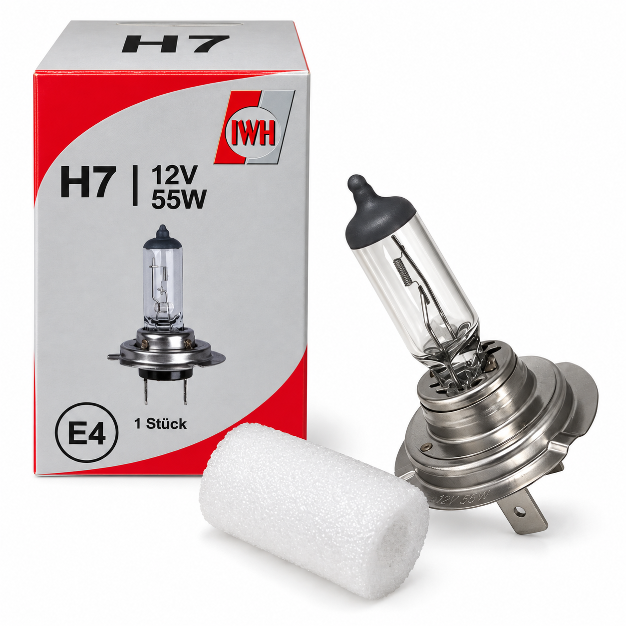 Autolampen H7, 12V/55W, im 10er Karton