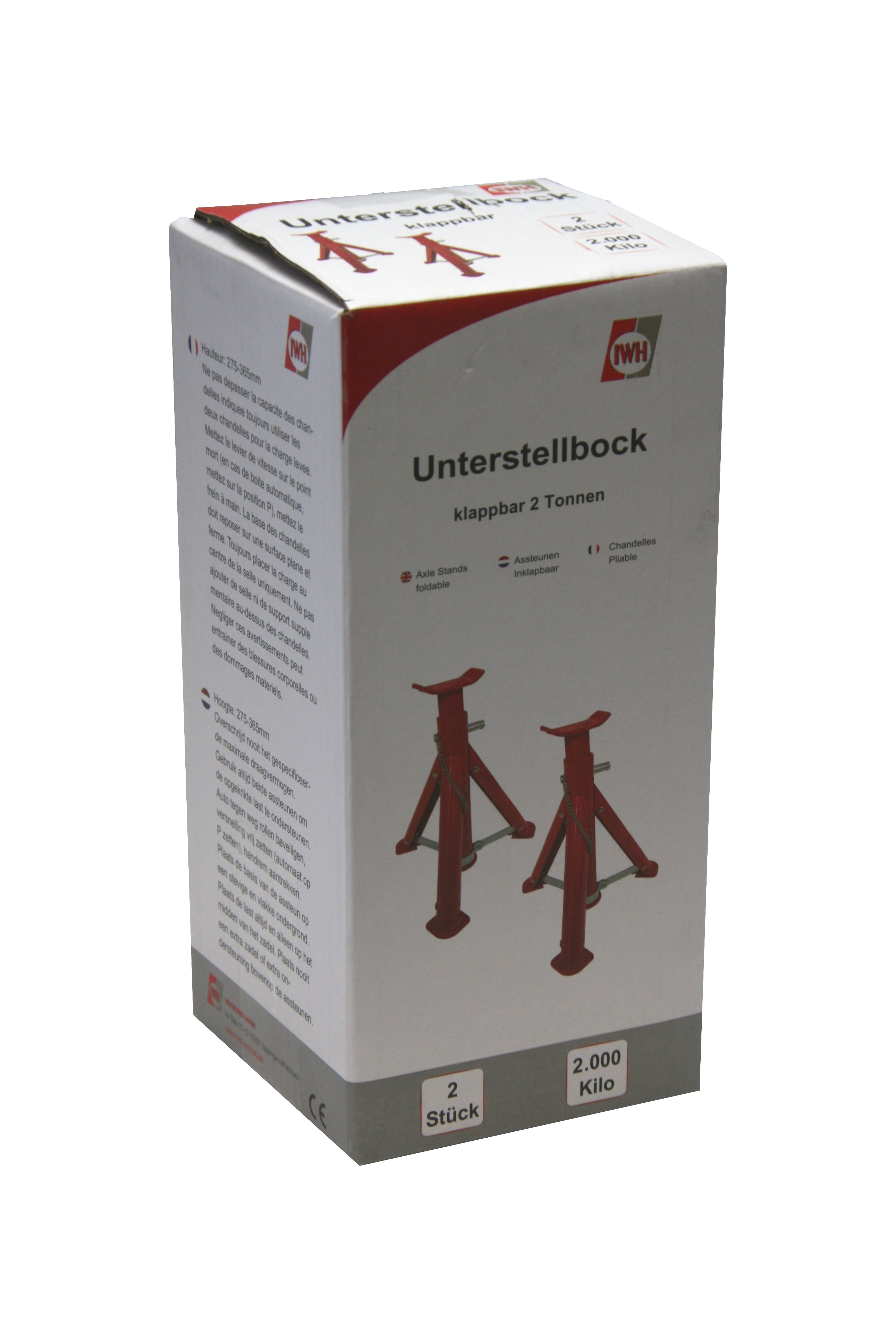 Unterstellbock klappbar 2 Tonnen
