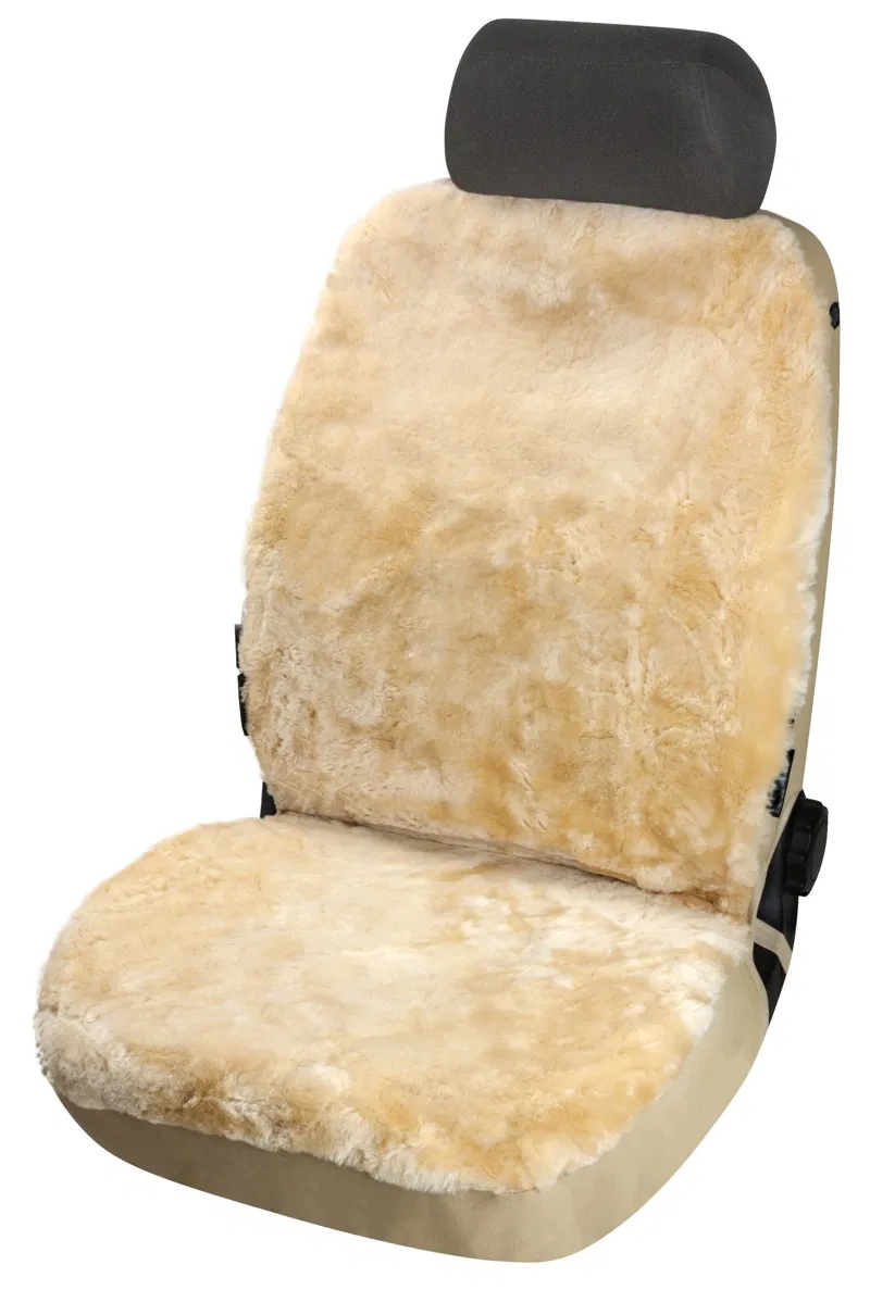 Lammfellsitzbezug beige