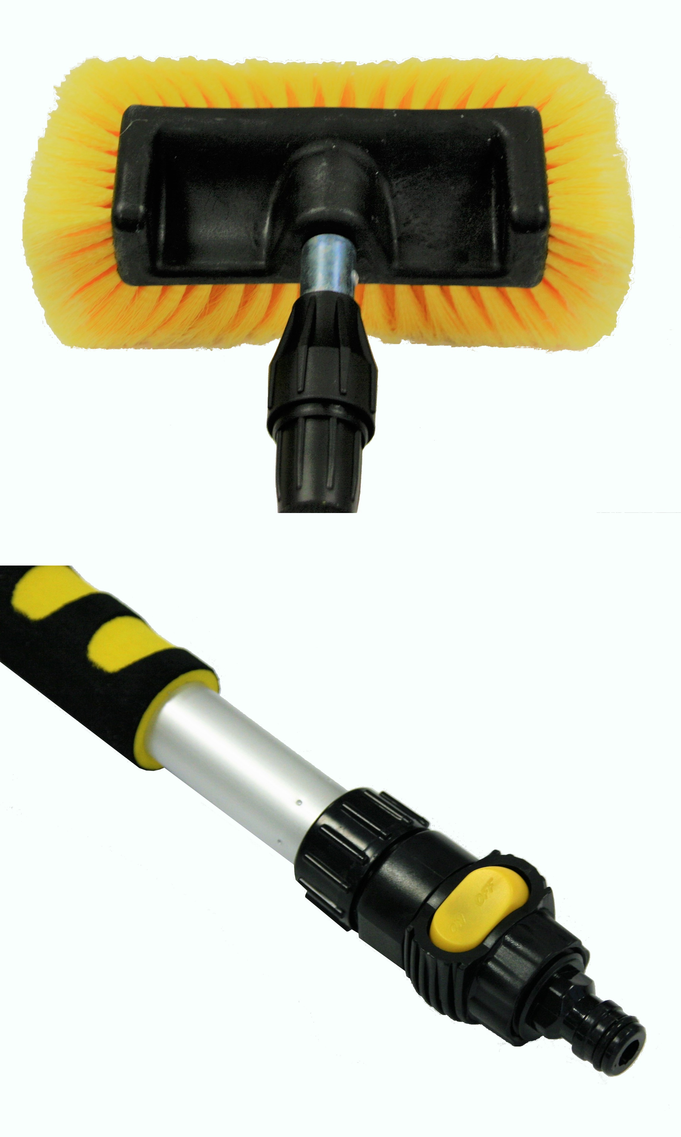 3D Waschbürste-Teleskopstange 107-180 cm