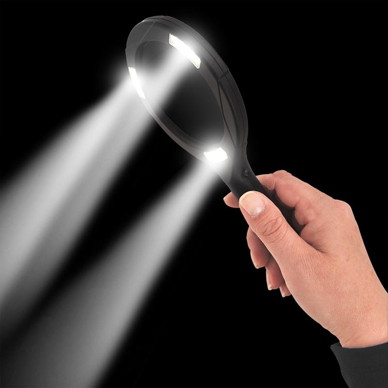 Lupe mit COB LED - Beleuchtung