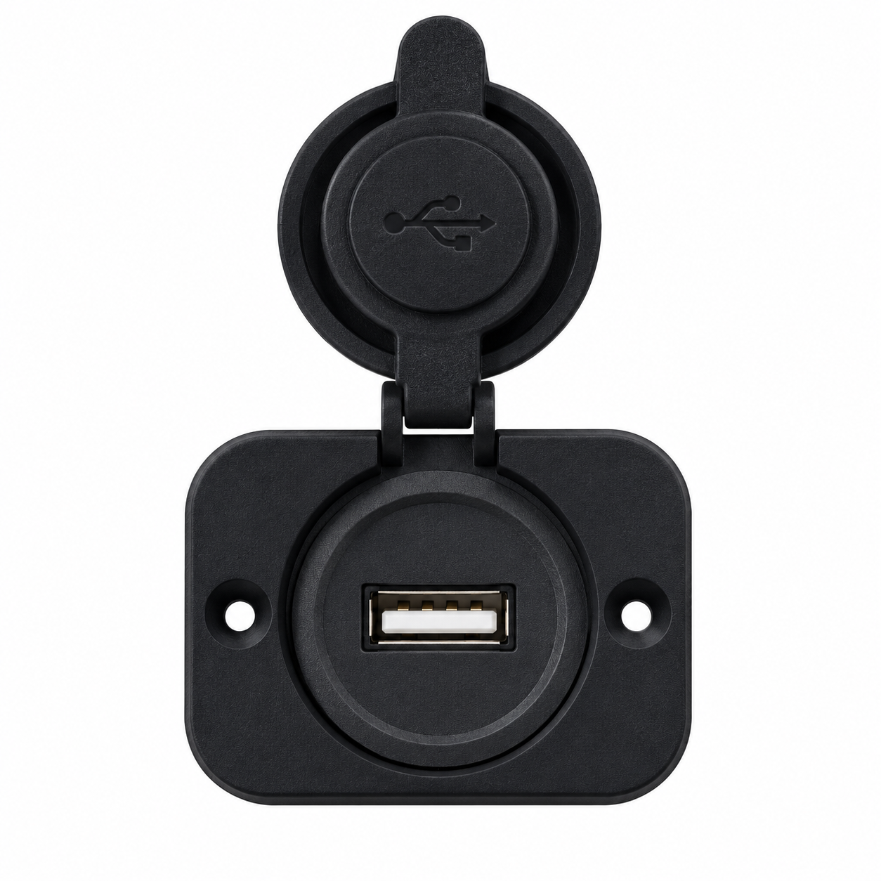 USB Einbau-Steckdose 12/24 Volt