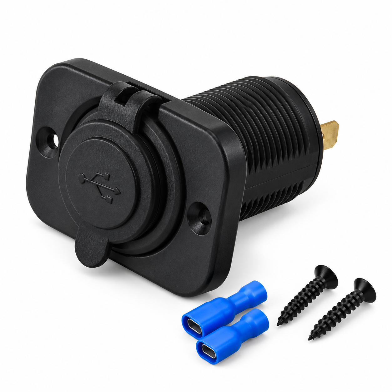 USB Einbau-Steckdose 12/24 Volt